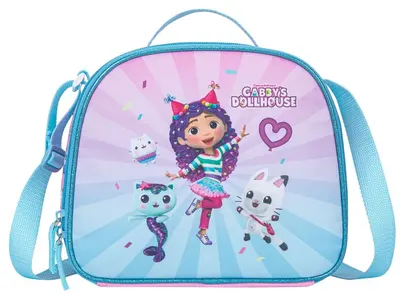 Geantă termică pentru alimente Kstationery - Gabby's Dollhouse, Party-tastic
