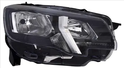 Far dreapta (H1 H7 W21, electric, cu motor) potrivit PEUGEOT PARTNER III, RIFTER 03.18