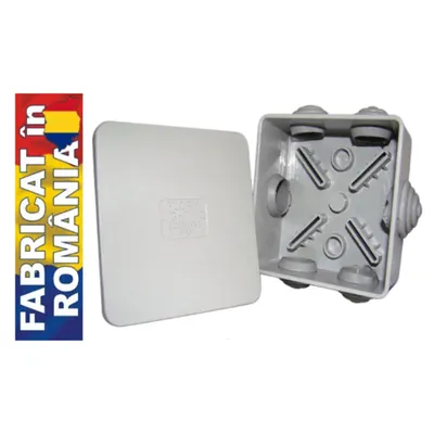 DOZA LEG IP54 80x80x40 – gri