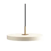 Lustră crem LED cu intensitate reglabilă cu abajur din metal ø 31 cm Asteria Plus Mini – UMAGE