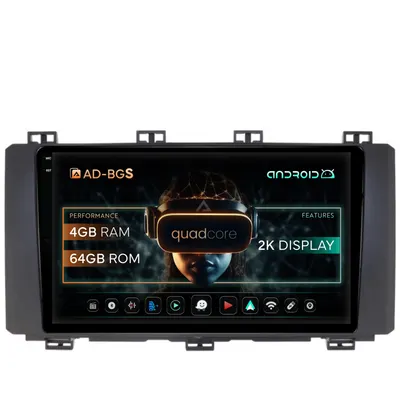 Navigatie 2K Seat Ateca (2016-Prezent), Android, S-Quadcore 4GB RAM + 64GB ROM, 9.5 Inch - AD-BGS90042K+AD-BGRKIT001