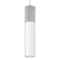 Lampa suspendata BORGIO 1 alb