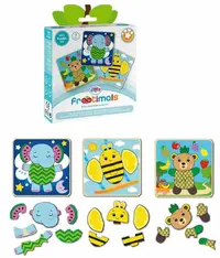 Set de trei mini puzzle-uri Kids Licensing