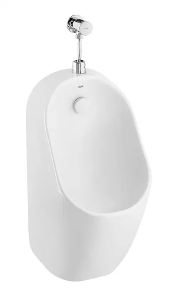 Urinal Roca Proton A3590J2000, suspendat, alimentare superioara, Alb