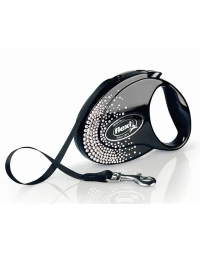 FLEXI Glam Splash Crystal M Lesa automata cu banda 5 m decorat cu cristale Swarovski