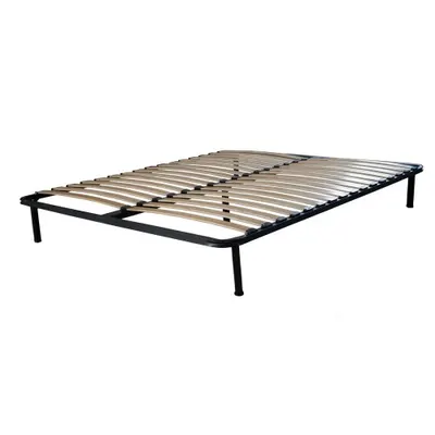 Somiera metalica pentru pat 160 x 200 cm cu 5 picioare
