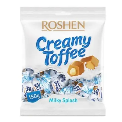 Caramele Roshen Milky Splash, 150g – Pachet En-gros