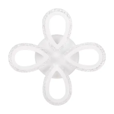 Plafoniera Ice LED 40W 3CCT+RGB cu telecomanda, alb, Erste