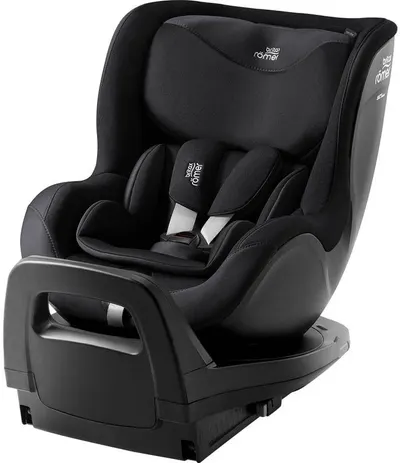 Scaun auto Britax Romer - Dualfix Pro M, IsoFix, i-Size, 61-105 cm, Carbon Black