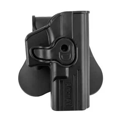 Toc pistol retentie activa AMOMAX - GLOCK 17 - NEGRU