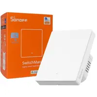 Intrerupator inteligent Sonoff ZBM5-1C-80W, 1 canal, 10A, Zigbee, Alb 6920075743036
