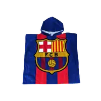 Prosop tip poncho, 60x120 cm, 100% bumbac, Blaugrana, FC Barcelona Engros