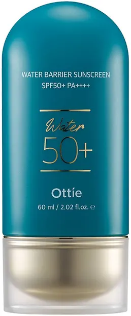 Ottie Cremă de protecție solară rezistentă la apă pentru față și corp, SPF50+, 60 ml