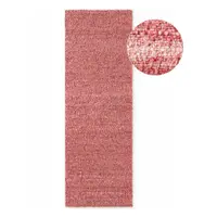 Covor tip traversă roz închis țesut manual din material bouclé 80x200 cm Notting Hill Portobello – Ted Baker