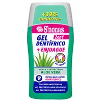 Pasta de dinti si apa de gura 2 in 1 S Nonas Aloe Vera, Arom | 100 ml