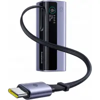 Baterie Externa Baseus EnerGeek GR11, 20000mAh, 145W, QC + PD, 1 x USB-A - 3 x USB-C, Gri E0027B01