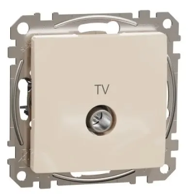 Priza TV finala 4dB Schneider SDD112471 Sedna Design bej