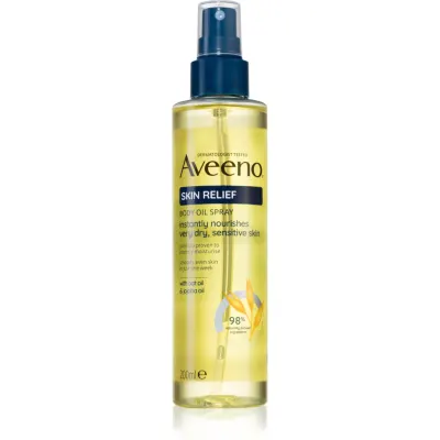 Aveeno Skin Relief Body Oil Spray spray cu ulei pentru corp 200 ml