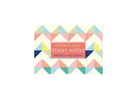 Geometric Pastel Sticky Notes - Paperback - ***