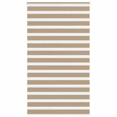 vidaXL Jaluzea tip zebra 135x230 cm lățime țesătură 130,9 cm poliester