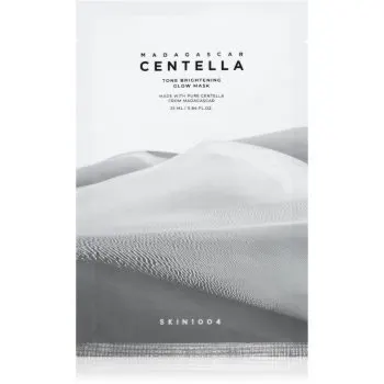 SKIN1004 Madagascar Centella Tone Brightening Glow Mask mască textilă iluminatoare cu efect calmant