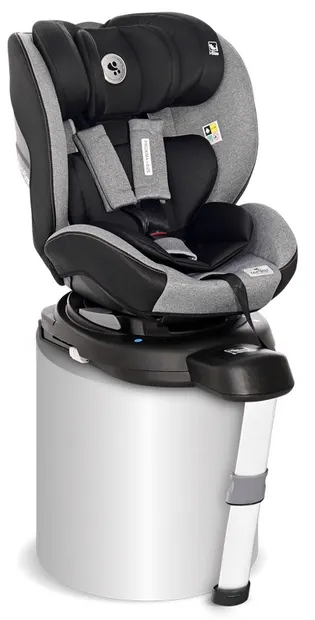 Scaun autoLorelli - Proxima, IsoFix, i-Size, 40-105 cm, Grey & Black