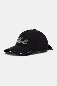 Karl Lagerfeld șapcă pentru femei din bumbac K/SIGNATURE