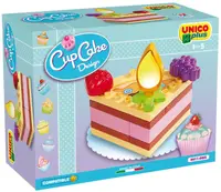 Set de constructii Unico Plus - Felie de tort, 14 piese