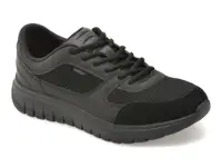 Pantofi sport GEOX negri, U65N4B, din material textil
