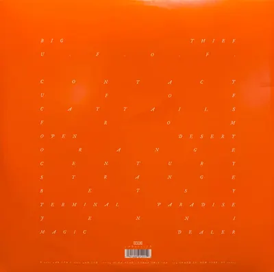 U.F.O.F. - Orange Vinyl