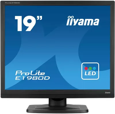 Monitor IIYAMA - ProLite E1980D-B1, 19'', TN, LED, Anti-Glare, negru