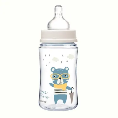 Biberon anticolici 240 ml Canpol babies blue