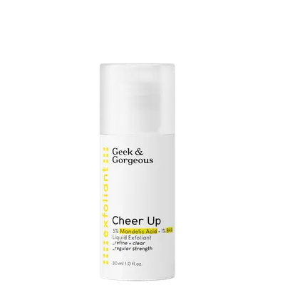Lotiune exfolianta 6% acid mandelic BHA Cheer Up, 30ml, Geek&Gorgeous