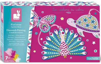 Set creativ Janod - Decoratiuni cu cristale