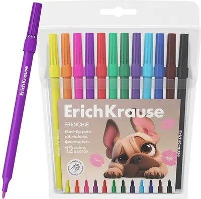 Carioci Erich Krause Frenchie - 12 culori