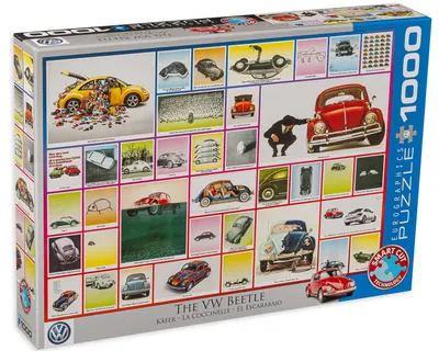 Puzzle Eurographics din 1000 de piese - VW Beetle