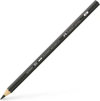 Creion pentru acuarelă Faber-Castell Graphite Aquarelle - 4B