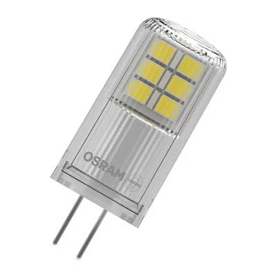 Bec LED capsulă Ledvance (Osram) LED PIN 28 320° 2,2 W 827 Clear G4, 300 lm, 2700 K, transparent