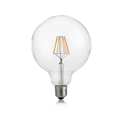 Sursa luminoasa E27 08W GLOBO D125 TRASP 3000K CRI90