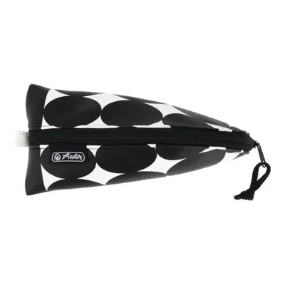 Penar tip etui, 1 fermoar, Cocoon piele sintetica , Herlitz Just Black
