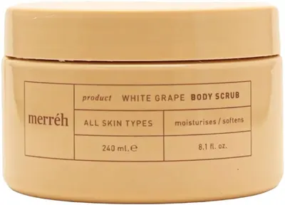 Merréh White Grape Exfoliant corporal, 240 ml
