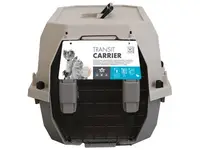 Cusca transport cu ferestre din gratii metalice,IATA approved, NEW CARRIER TRANSIT, L, 92,5 x 61,1 x 66 cm 10201699