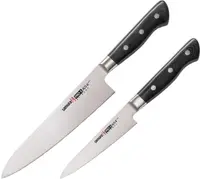 Set de 2 cuțite Samura - PRO-S, mâner negru