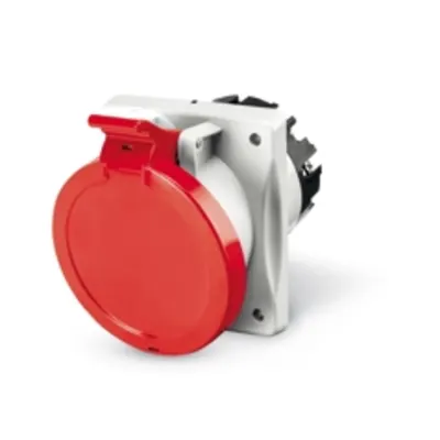 Priza incastratan63A 3P+N+E 11h 440-460V 60Hz 100X110MM Terminal presetupa