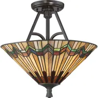 Plafoniera Alcott 2 Light Large Semi Flush