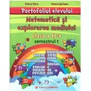 Matematica si explorarea mediului. Portofoliul elevului pentru clasa a 2-a, semestrul 1