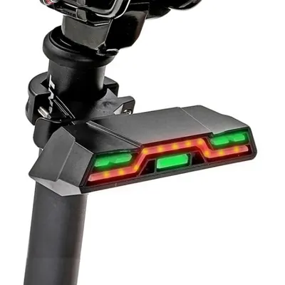 STOP spate BK 1819 pentru bicicletă cu 6 moduri fixe / bliț reîncărcabilă prin USB