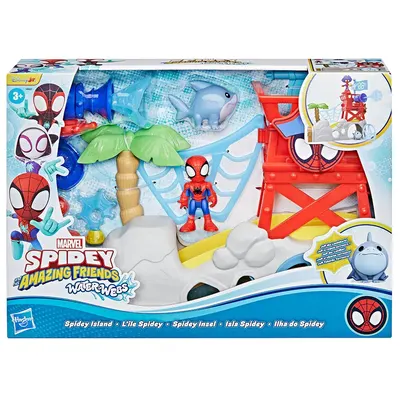 Set de joaca Insula lui Spidey Hasbro Marvel Spidey and his Amazing Friends Water Webs