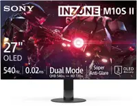 Monitor gaming Sony - INZONE M10S II, 27'', QHD, 540Hz, 0.2ms, G-Sync