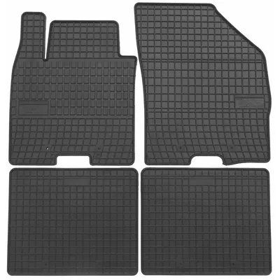Set covorase auto din cauciuc Suzuki Baleno 2015-, presuri FROGUM, negre, 4 buc.